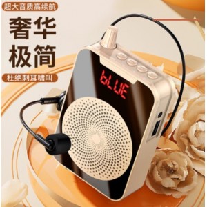 多功能扩音器教师无线耳麦克风导游摆摊便携式蓝牙音箱
