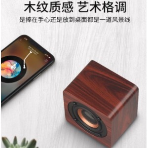 蓝牙音响特色木纹桌面卧室